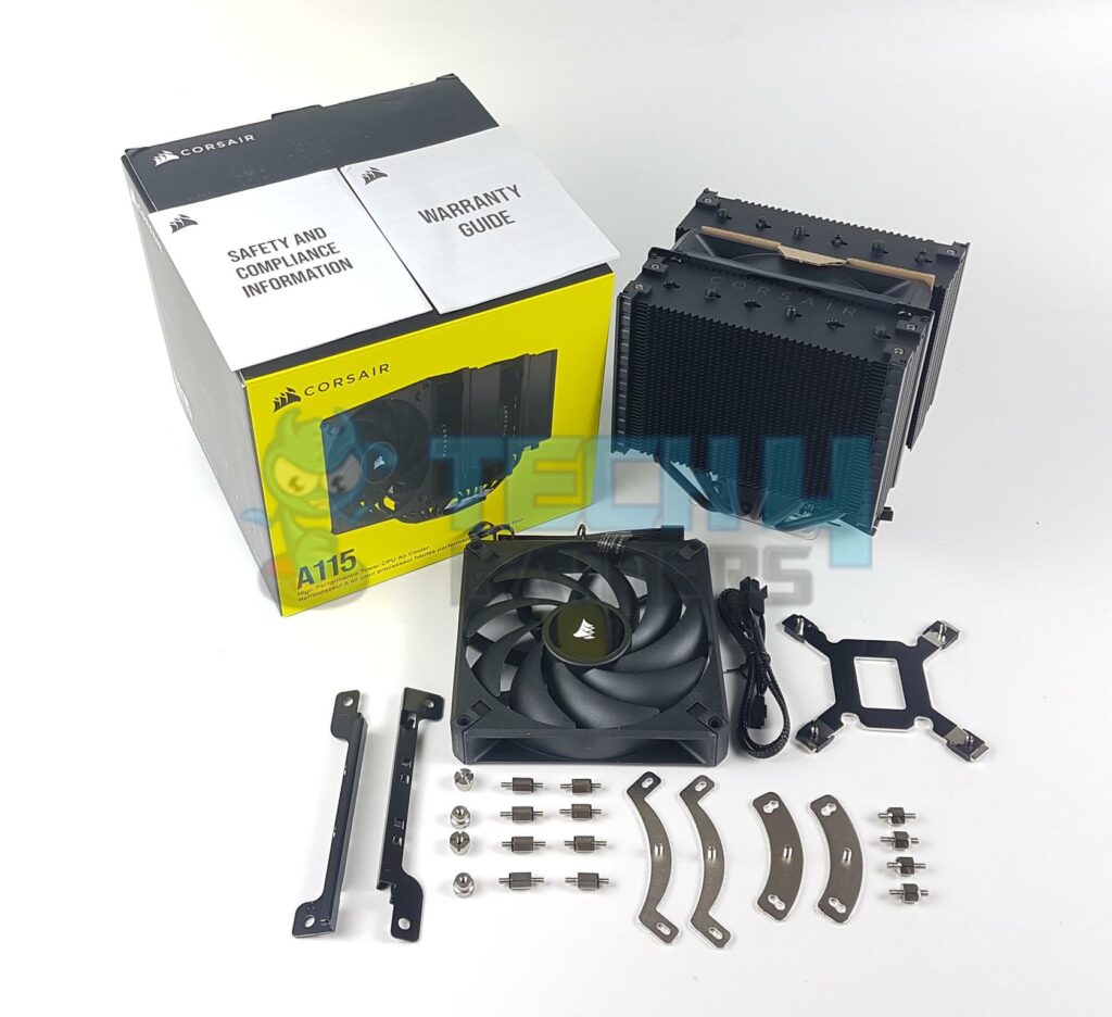 CORSAIR A115 CPU Air Cooler — Packing Box 1024x93