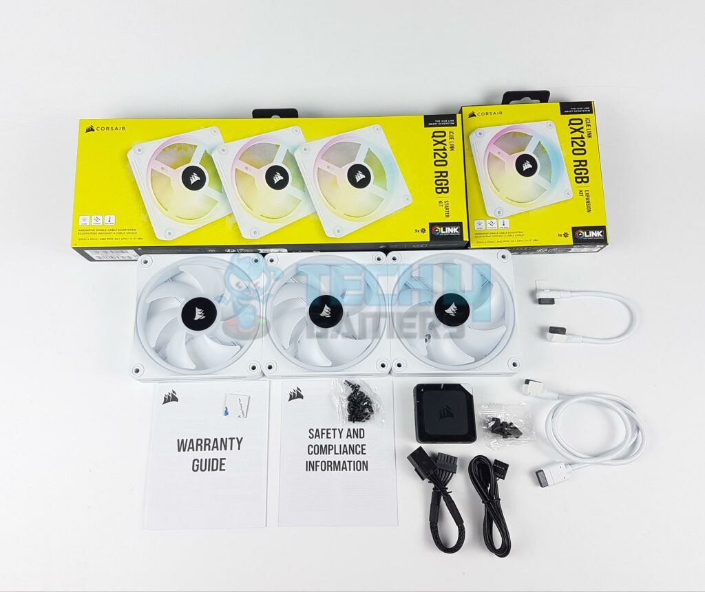 Corsair QX120 Fan — Packing Box 1024x86