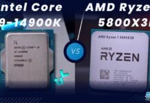 Core i9-14900K vs Ryzen 7 5800X3D
