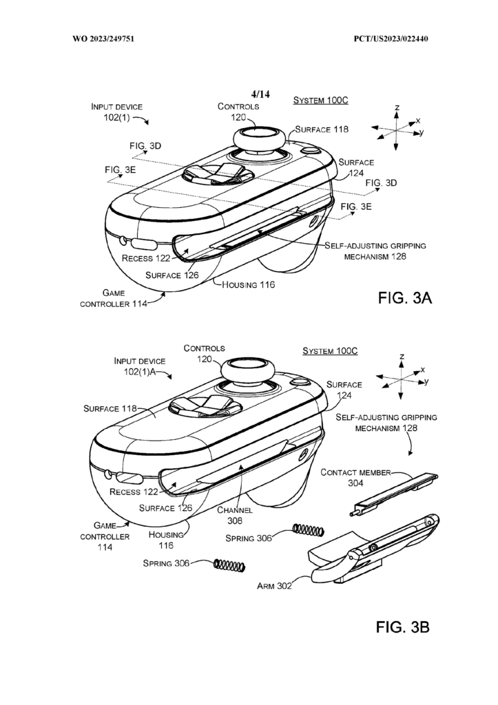 Microsoft Joy-Cons Patent - Drawing 2