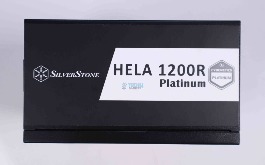 SilverStone HELA 1200R Platinum - Cybernetics Platinum Certification (Image By Tech4Gamers)