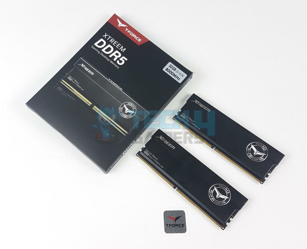 Teamgroup T-Force XTREEM 16GBx2 8000MHz CAS38 DDR5 — Packing Box 1024x83