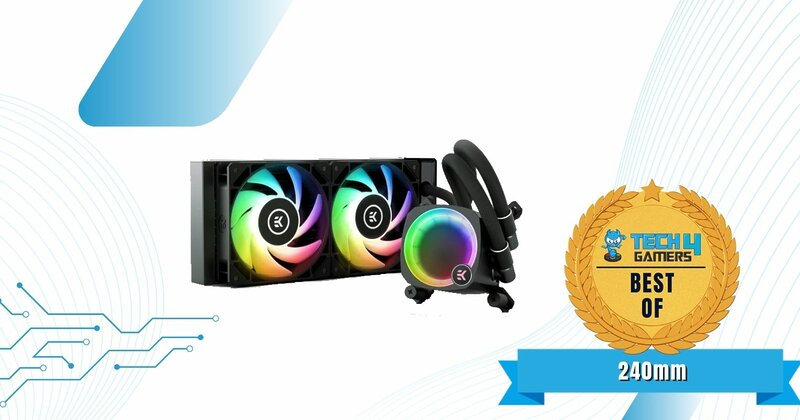 Best 240mm CPU Cooler For i7-14700KF - EK Nucleus AIO CR240 Lux D-RGB