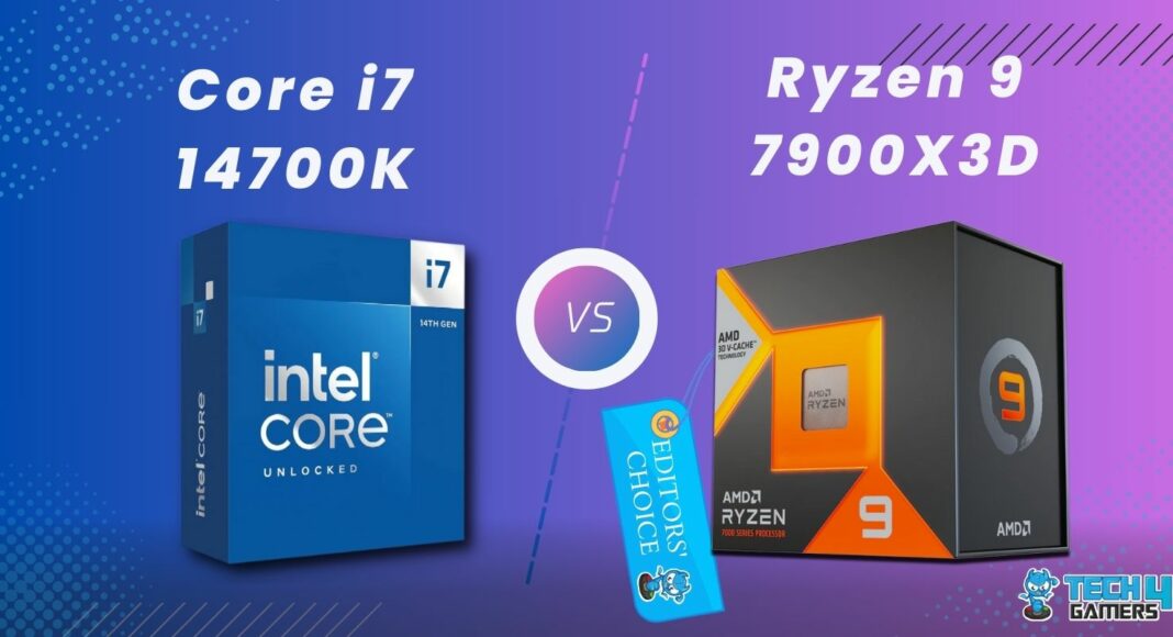 Core i7-14700K Vs Ryzen 9 7900X3D 2024