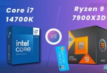 Core i7-14700K Vs Ryzen 9 7900X3D 2024