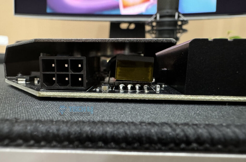 Creative Sound Blaster AE-9 - 6-Pin Connector (Image By Tech4Gamers)