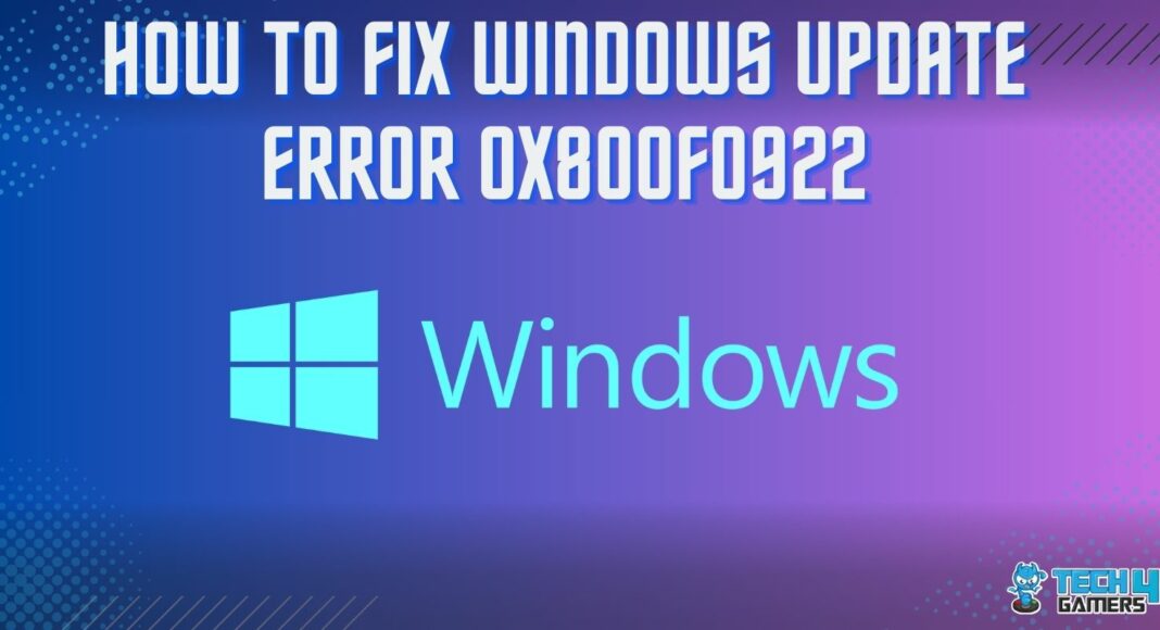 Windows Update Error 0x800f0922