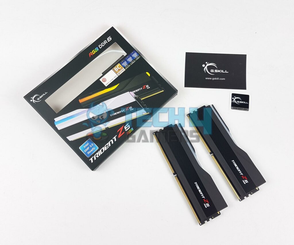G.Skill Trident Z5 RGB 32GB DDR5-6600 CL34 Kit — Packing Box 1024x85