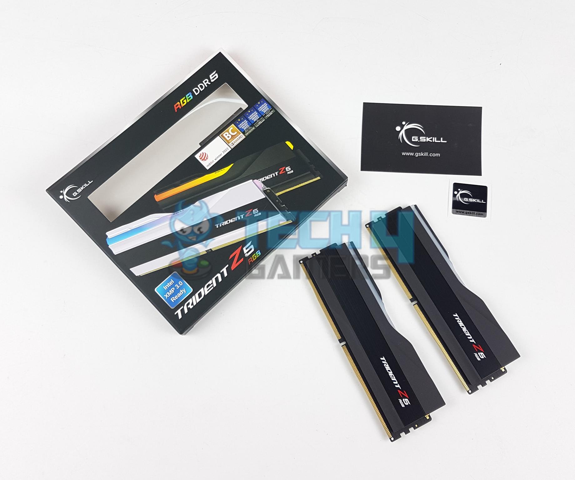 G.Skill Trident Z5 RGB 32GB 6600MHz CL34 DDR5 Kit - Packing Box