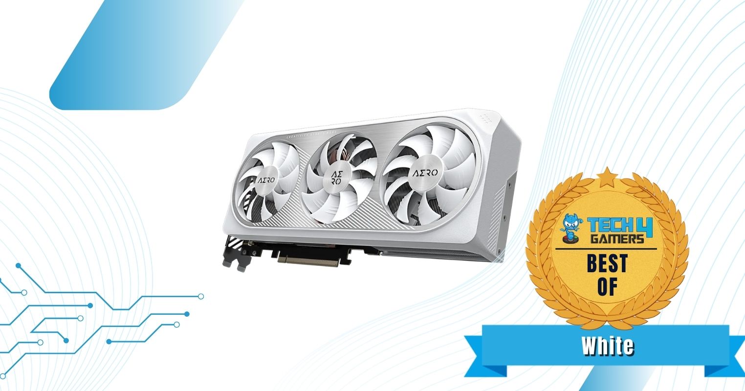 Gigabyte AERO OC GeForce RTX 4070 Ti SUPER - Best White GeForce RTX 4070 Ti Super
