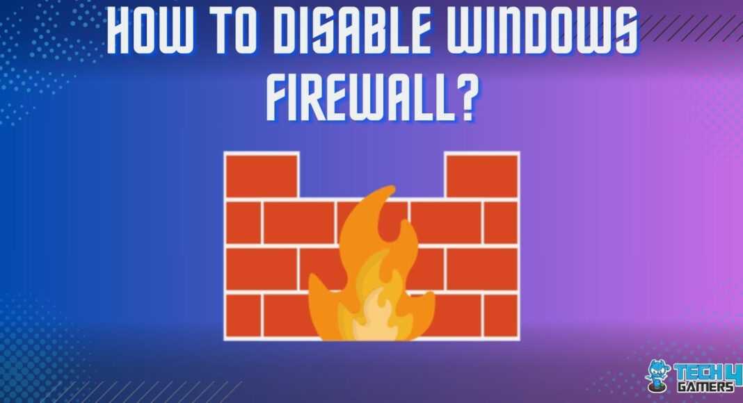 How To Disable Firewall