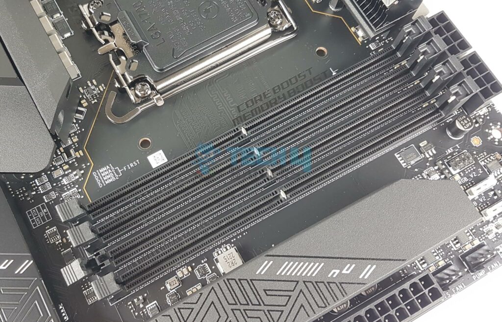 MSI MEG Z790 ACE MAX Motherboard — DDR5 Slots 1024x65