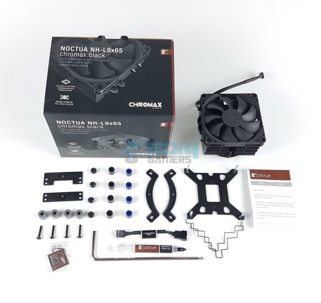 Noctua NH-L9x65 chromax.black CPU Air Cooler — Packing Box 1024x96