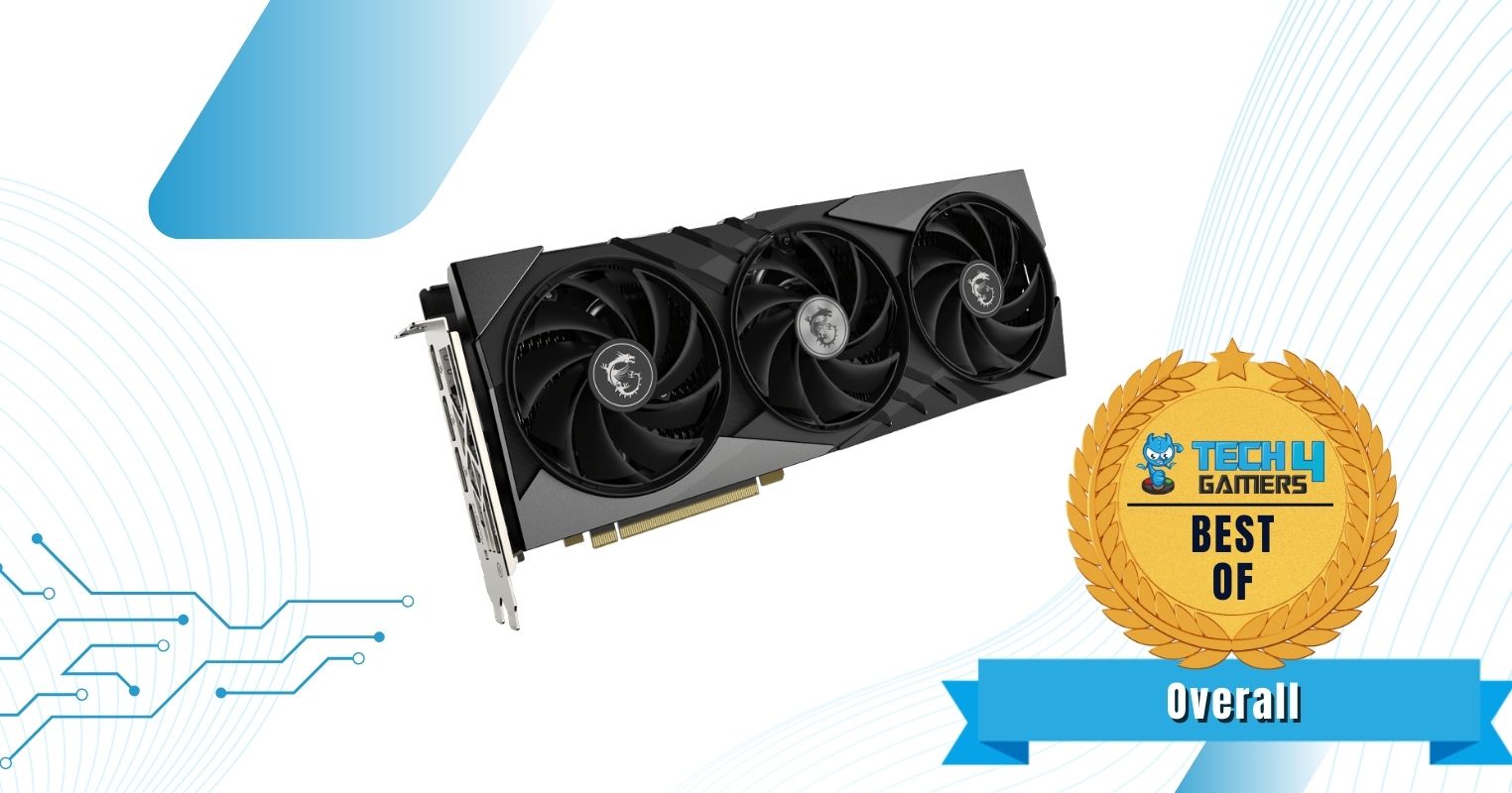 Best Overall RTX 4070 Super GPU - MSI Gaming X Slim RTX 4070 Super
