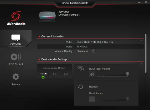 AverMedia-Gamiang-Utility (Image by Tech4Gamers)