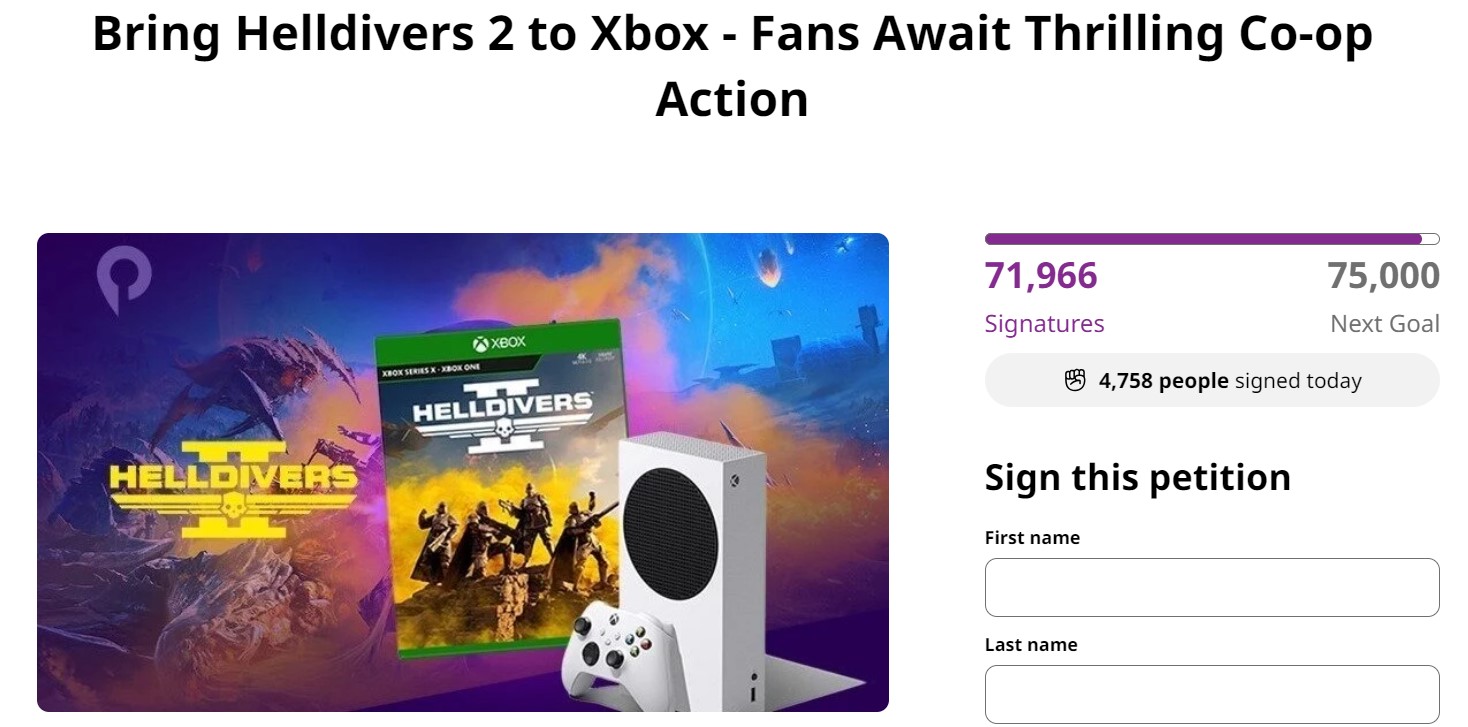 Helldivers-2-Petition-Xbox