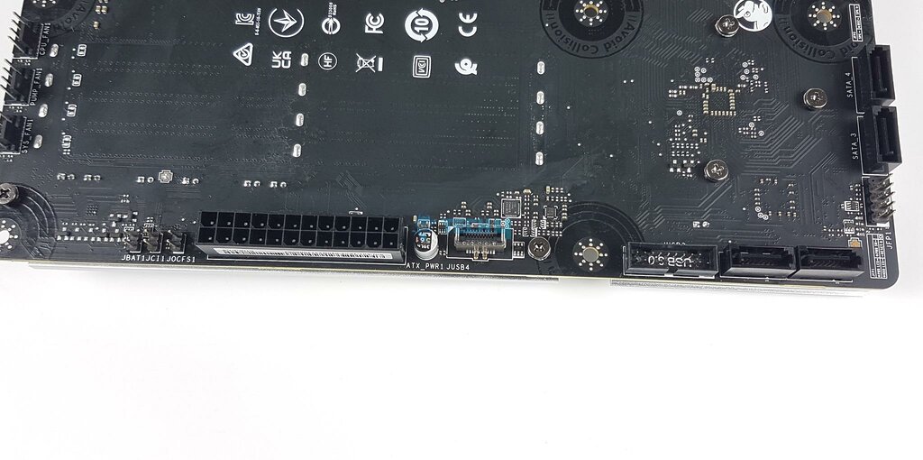 MSI B650M Project Zero — Connectors 2 1024x51