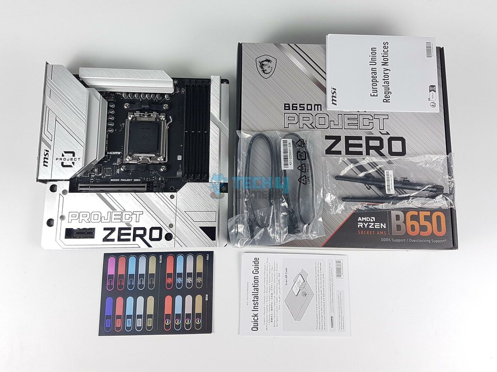 MSI B650M Project Zero — Packing 1024x76