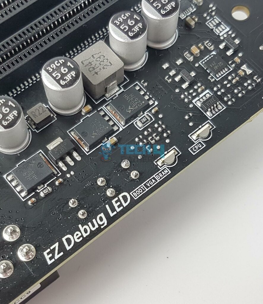 MSI B650M Project Zero — Troubleshooting LEDs 886x102