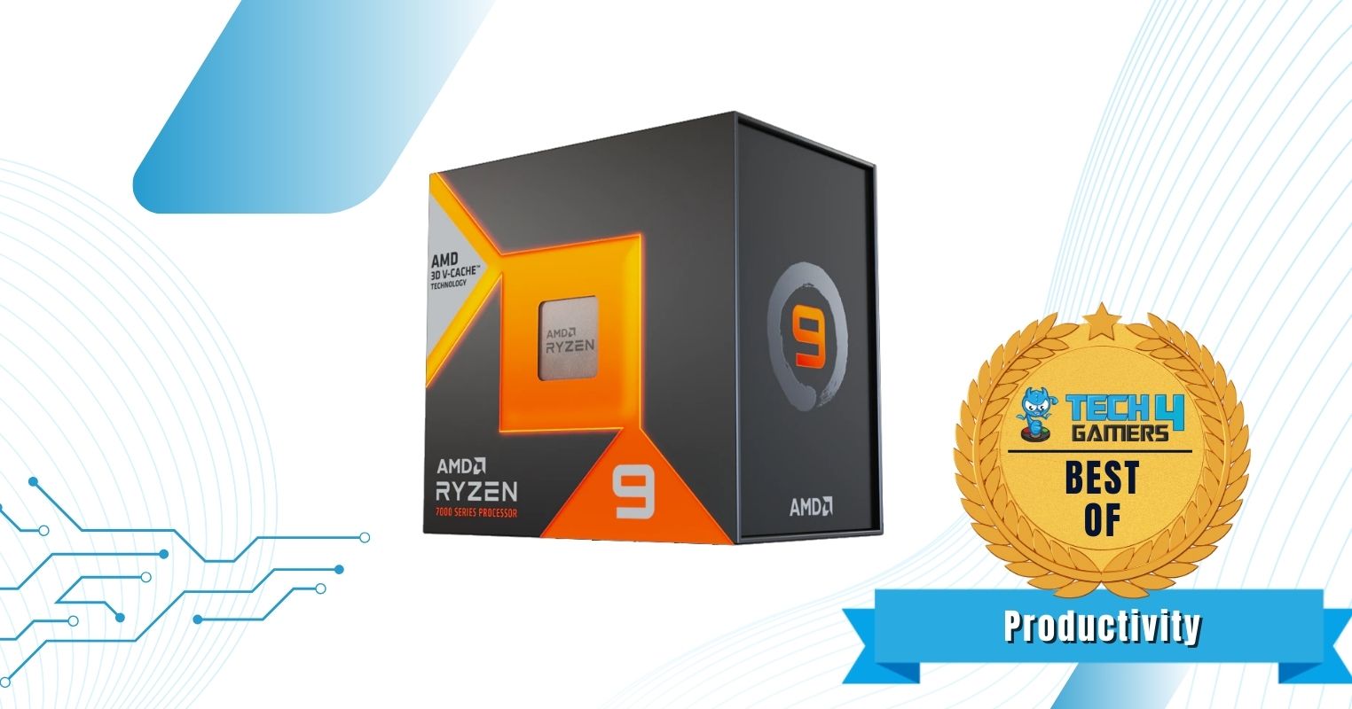 Best Productivity CPU For RTX 4080 Super - AMD Ryzen 9 7900X3D