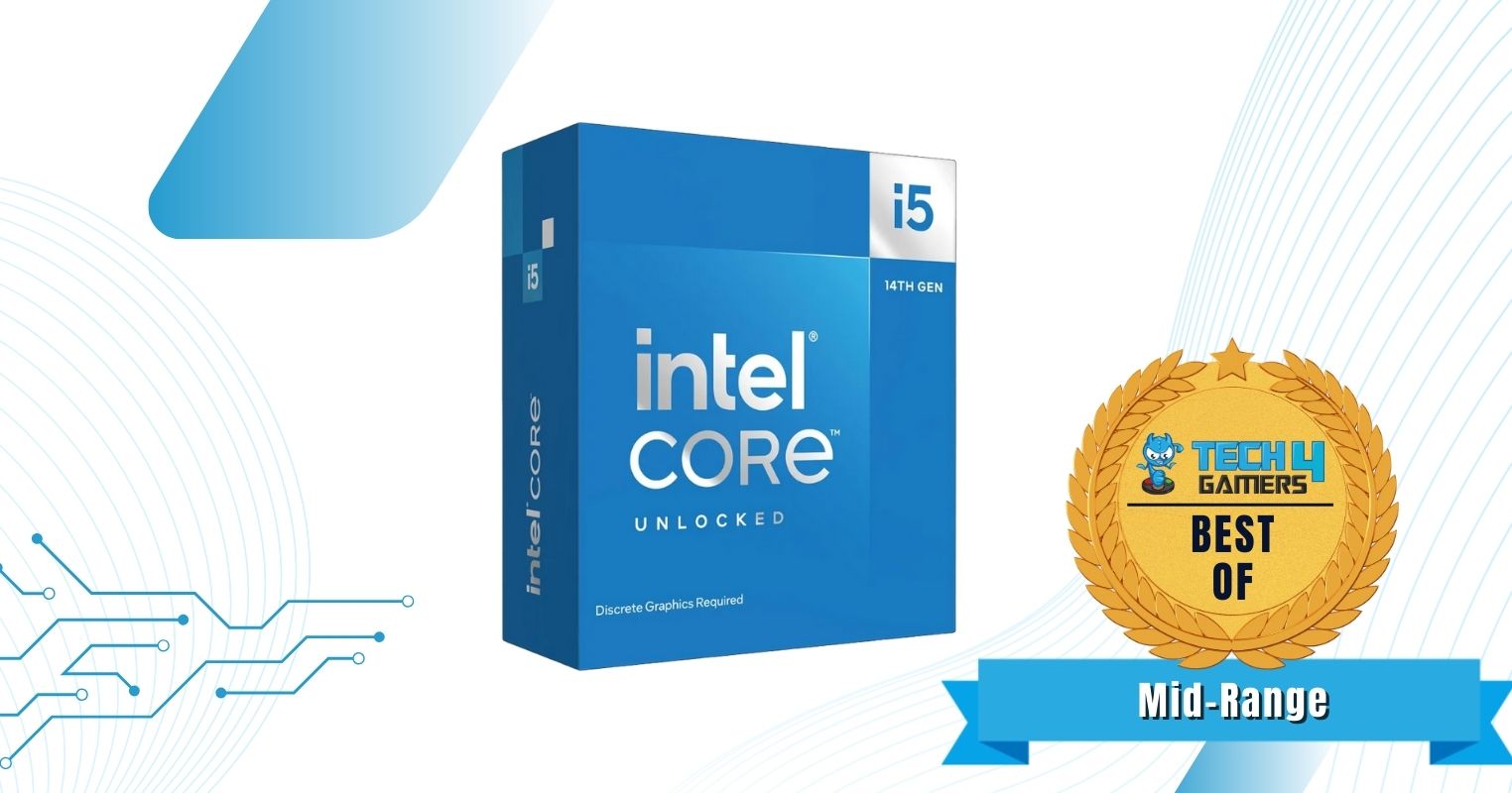 Best Mid-Range CPU For RTX 4080 Super - Intel Core i5-14600K