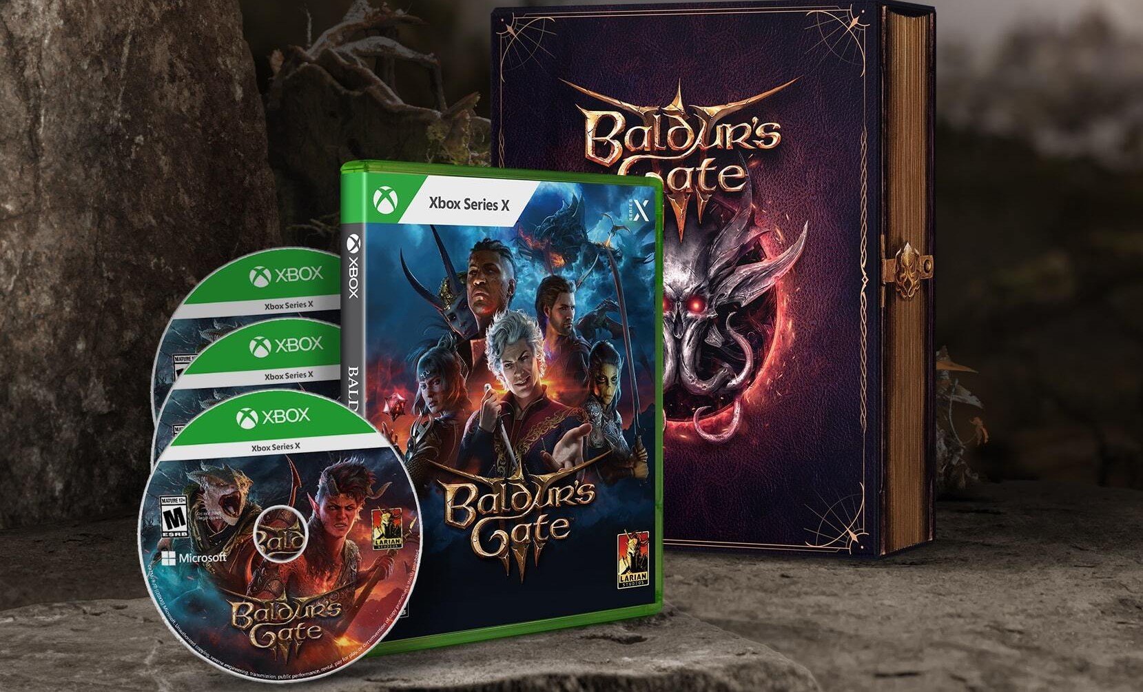 Baldur's Gate 3 Ships With 4 Discs On Xbox Series SX