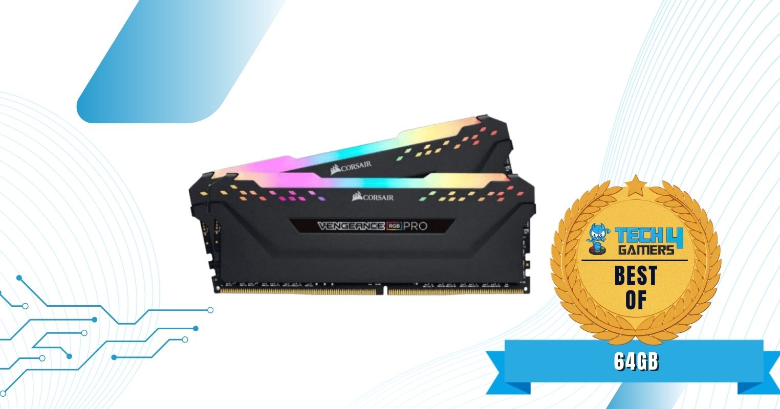 Corsair Vengeance RGB PRO 64GB (2x32GB) DDR4 3600 C18 - Best 64 RAM For Ryzen 7 5700X3D