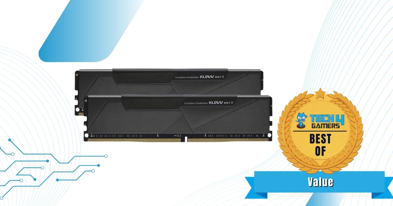 KLEVV Bolt X DDR4 32GB (2x16GB) 3600MHz CL18 - Best Value RAM For Ryzen 7 5700X3D