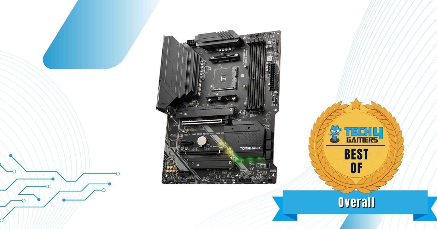 MSI MAG B550 TOMAHAWK MAX WiFi - Best Overall Motherboard For 5700 X3D