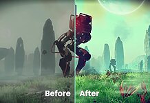 No Man's Sky Before and After