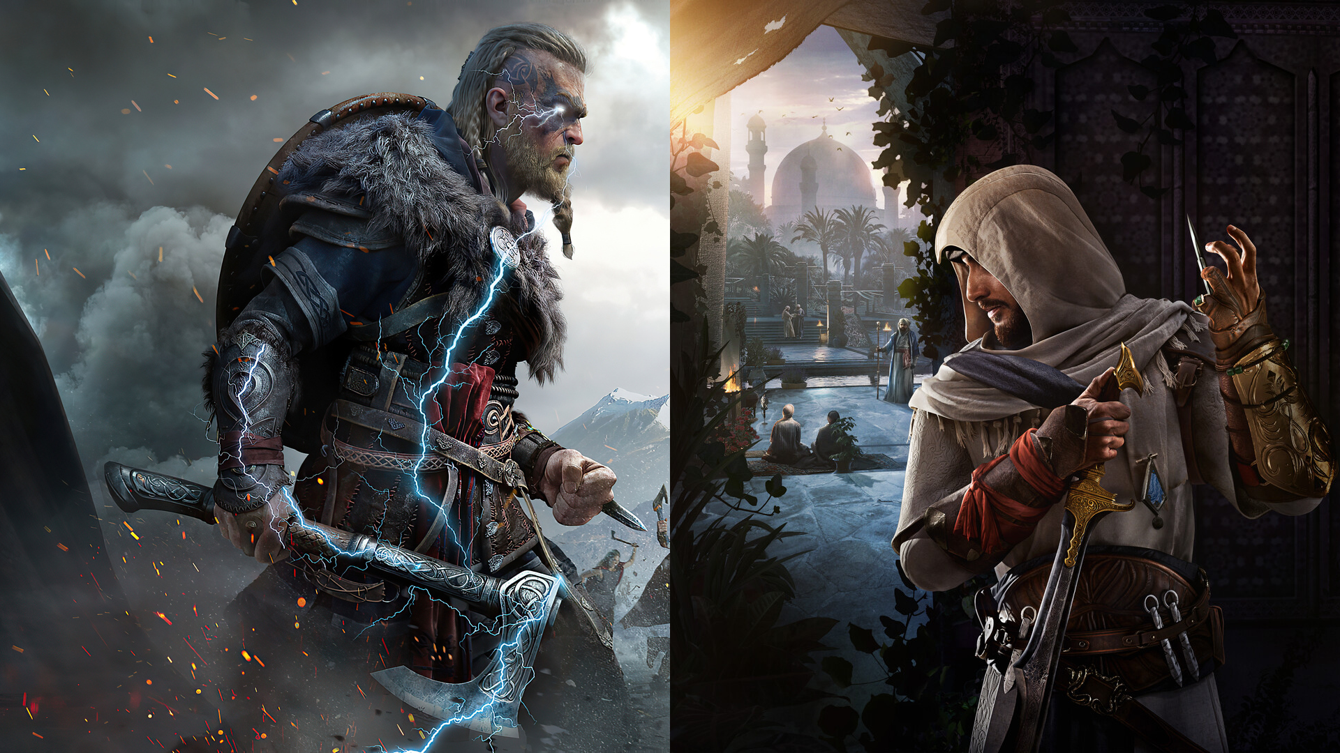 assassin's creed mirage and valhalla