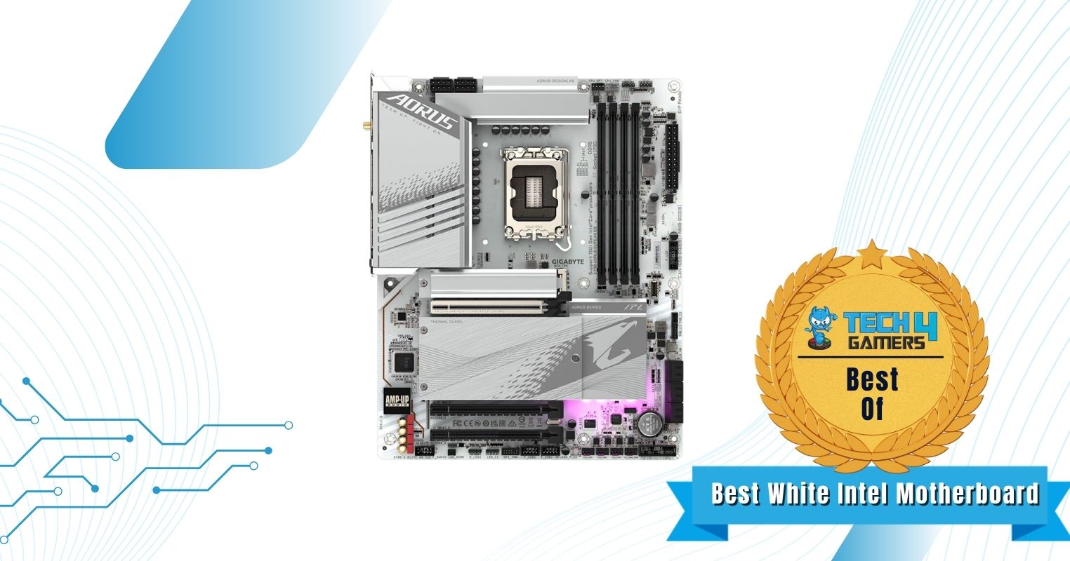 GIGABYTE Z790 AORUS Elite AX ICE - Best White Intel Motherboard