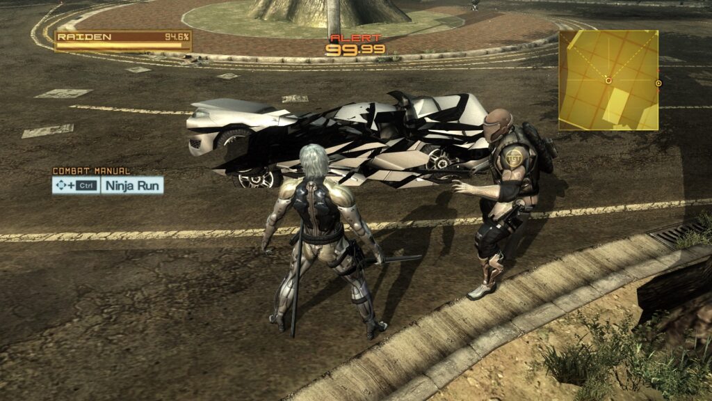 Metal Gear Rising Revengeance Blade Mode