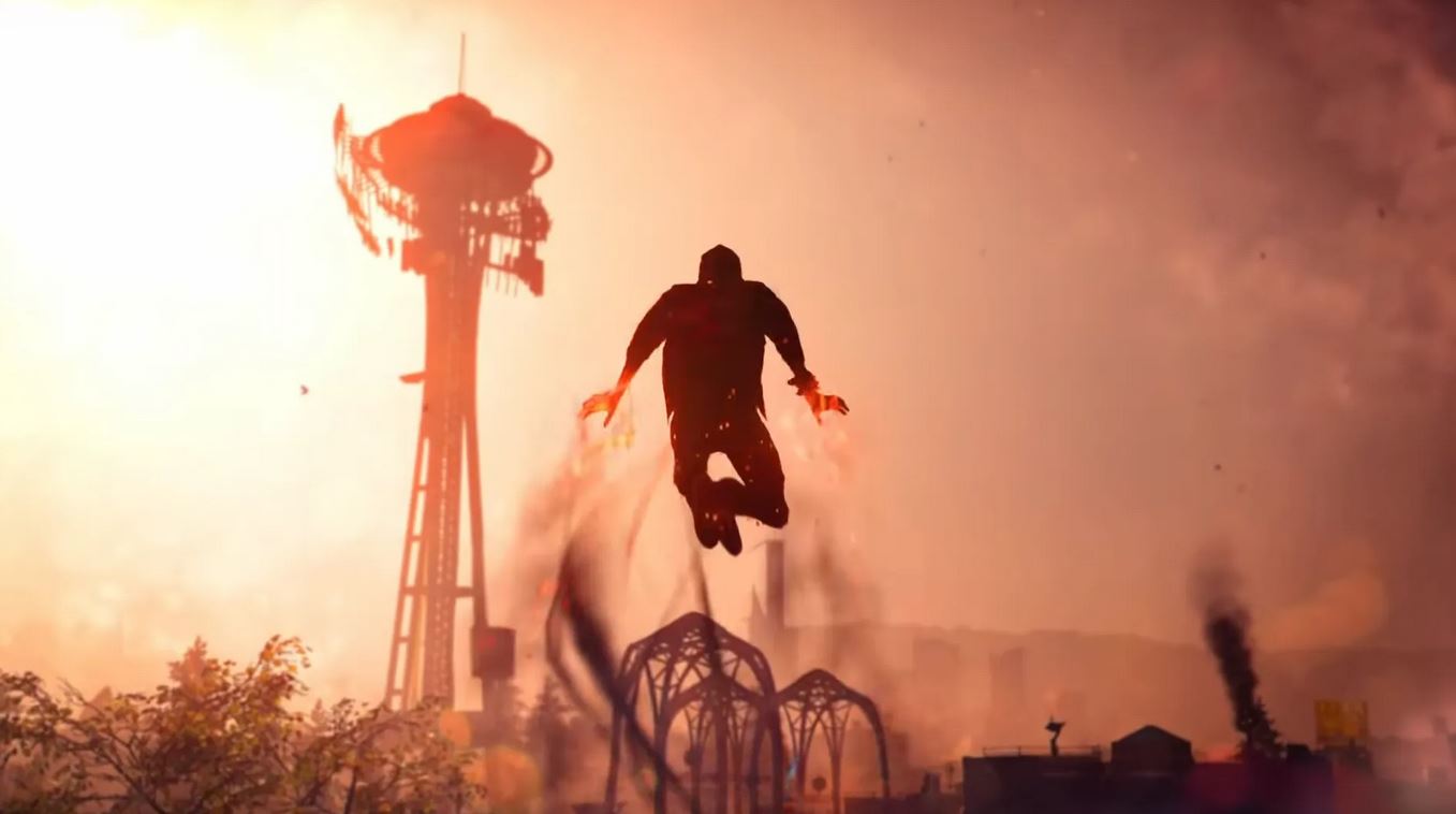 Orange Sky In Infamous Second Son