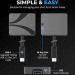 Sabrent EC-NE30 USB-C PCIE NVMe SSD Enclosure