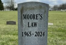 death of moore's law