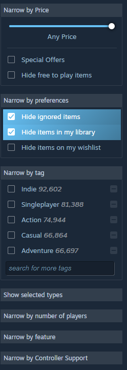 Steam Personalized Recommendations