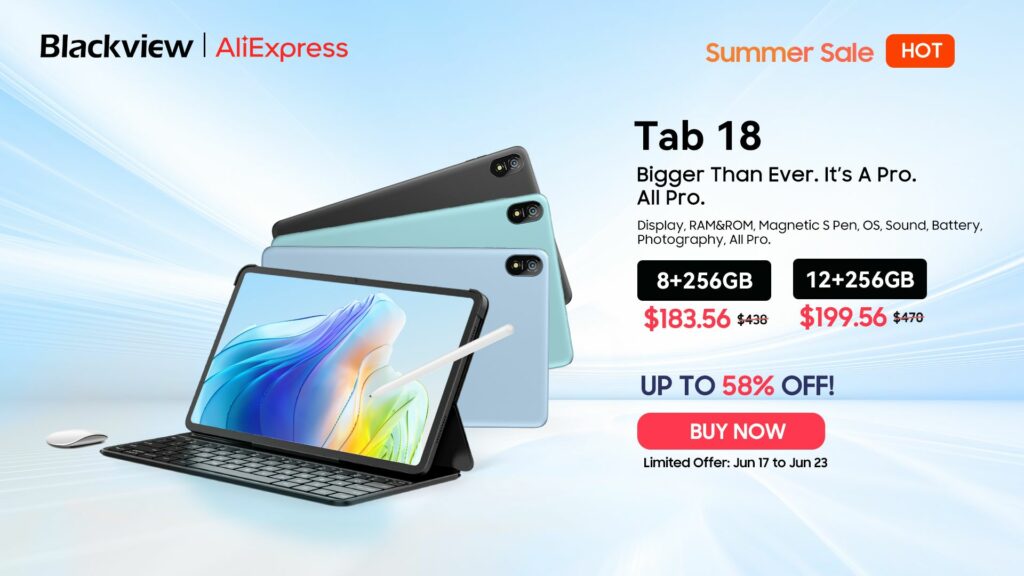 Blackview Tab 18 Sale