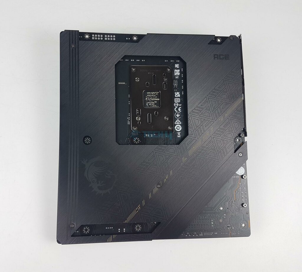 MSI MEG X670E ACE - Motherboard - Back View