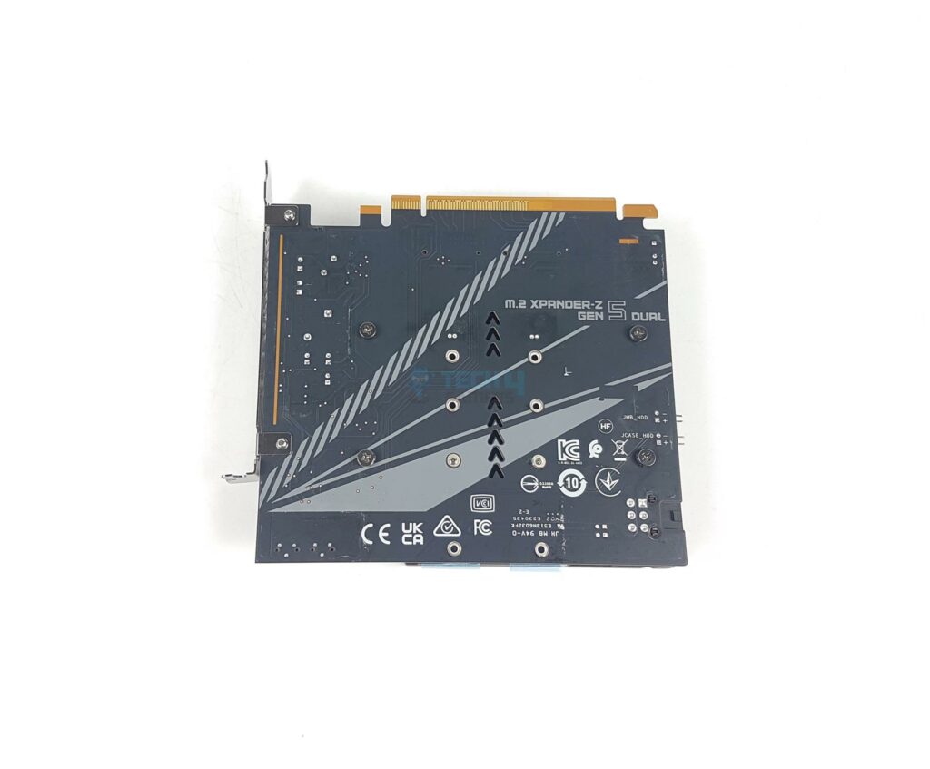 MSI MEG X670E ACE - Motherboard - Expansion Card Rear View