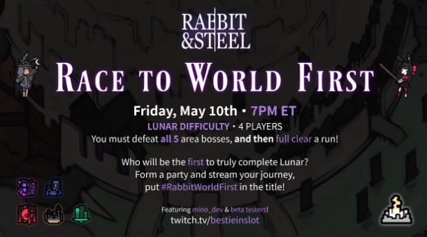 Race To World First - Rabbit and Steel