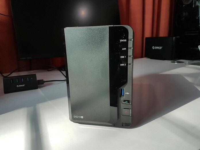 Synology DS218+ NAS system