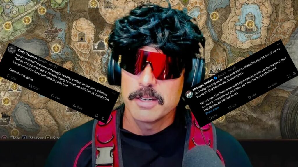Dr Disrespect Loses Several Brand Deals After Knowingly Texting Minor