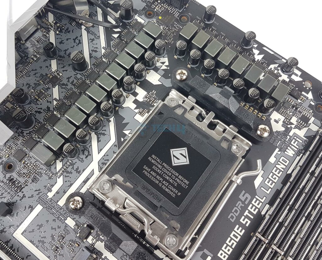 ASRock B650E Steel Legend WiFi — VRM 1024x82