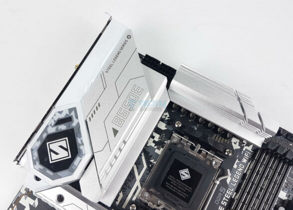 ASRock B650E Steel Legend WiFi - Motherboard - VRM Heatsink