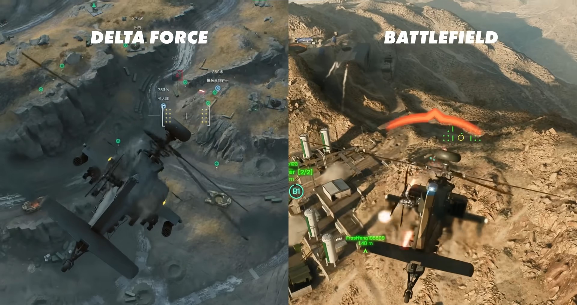 Battlefield 2042 Vs Delta Force Hawk Ops