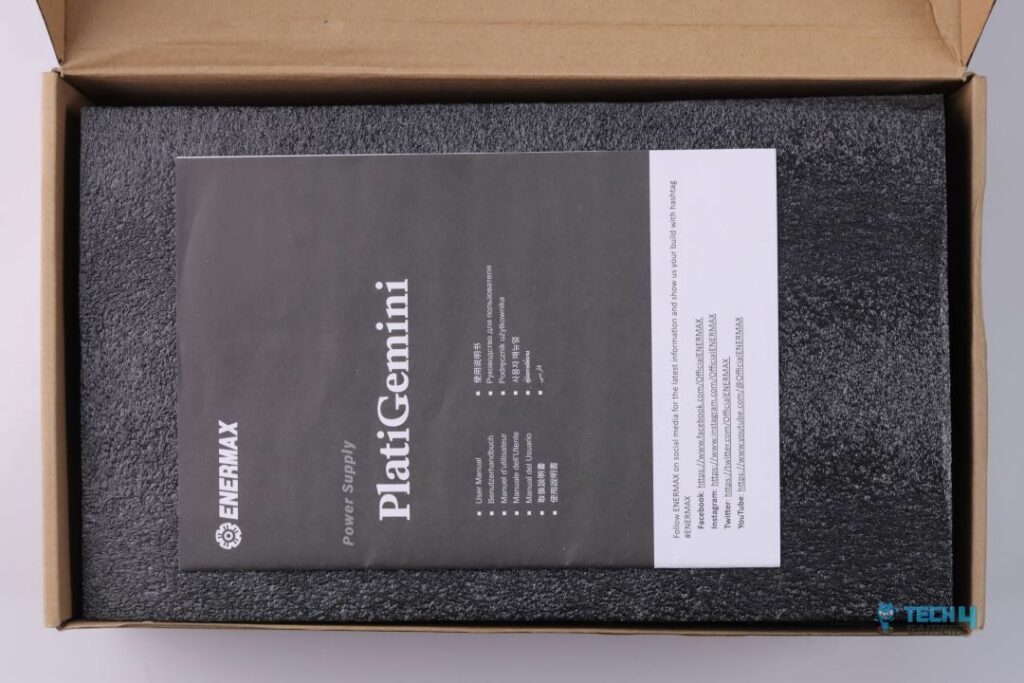 Enermax PlatiGemini 1200W Platinum - Box Open 1