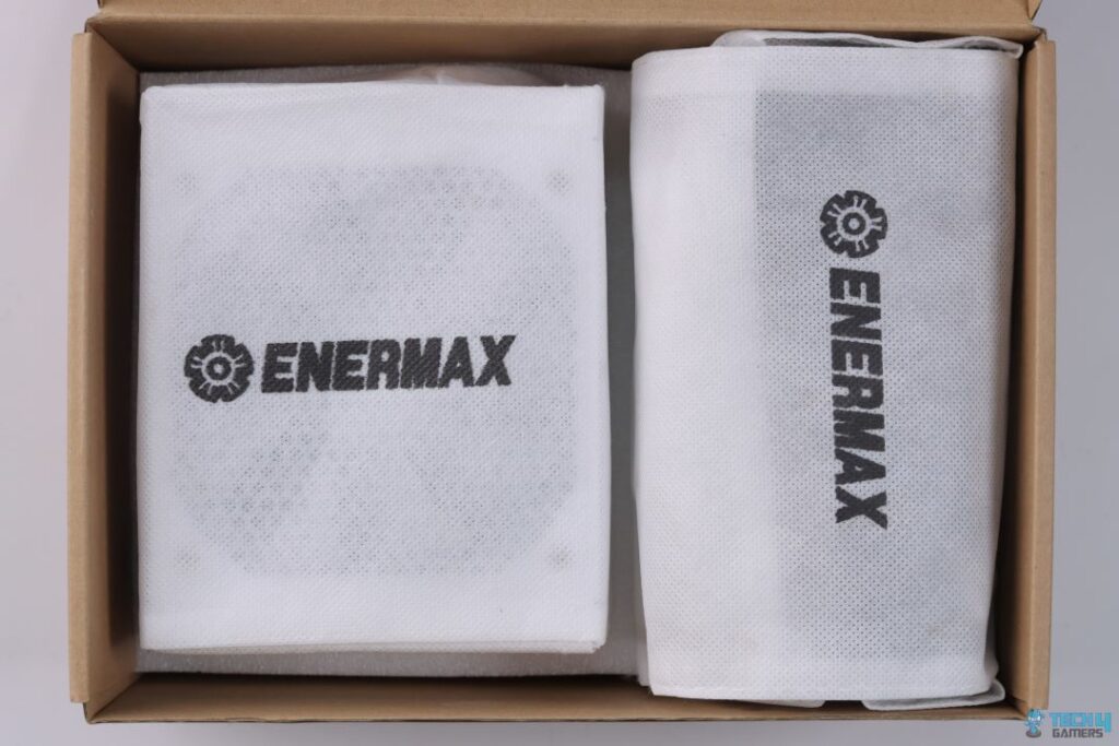 Enermax D.F 12 Revolution 850W White Gold Box Open 3