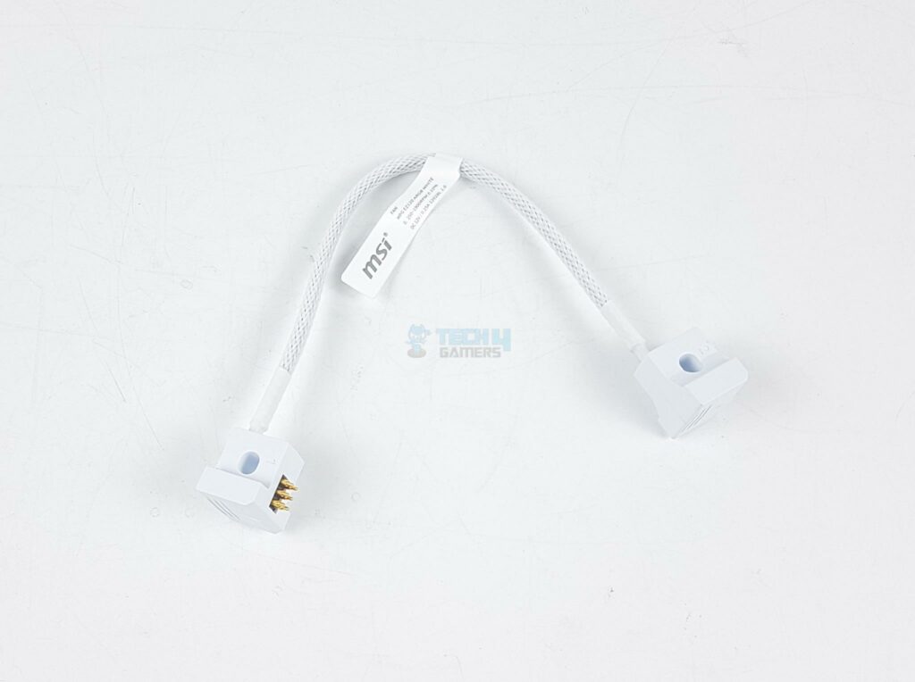 MSI MPG EZ120 ARGB White Fans - Daisy-Chain Cable