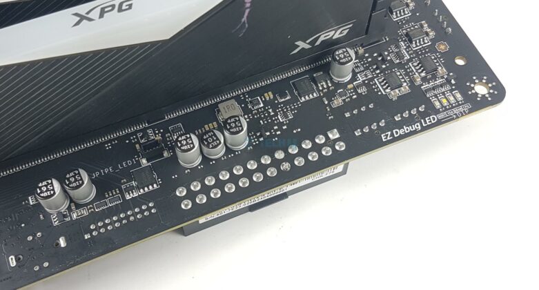 MSI Z790 Project Zero - Motherboard - Connectors EZ Debug LED